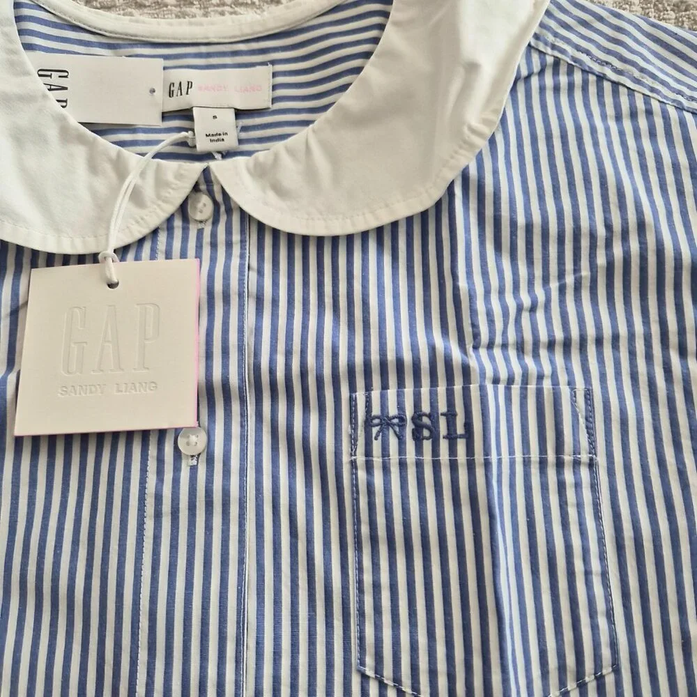 Sandy Liang x Gap poplin oversized shirt - Picture 2 of 3